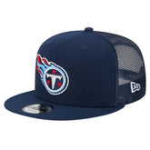 Tennessee Titans New Era Main Trucker 9FIFTY Snapback Hat Navy - NFL
