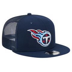 Tennessee Titans New Era Main Trucker 9FIFTY Snapback Hat Navy - NFL