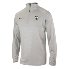 Columbia - Boston Celtics Omni-Wick Rockin' It Quarter-Zip Pullover Top - Heather Gray