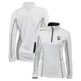 Columbia - Boston Celtics Women's Omni-Wick Shotgun Quarter-Zip Pullover Top - White