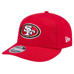 San Francisco 49ers New Era Main Low Profile 9FIFTY Snapback Hat Scarlet - NFL