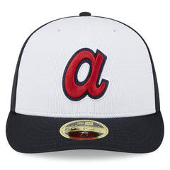 Atlanta Braves New Era 2025 Batting Practice Low Profile 59FIFTY Fitted Hat On Sale