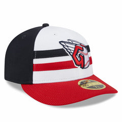 Cleveland Guardians New Era 2025 Batting Practice Low Profile 59FIFTY Fitted Hat Clearance