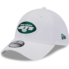 New York Jets New Era Main 39THIRTY Flex Hat White - NFL
