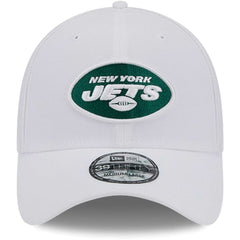 New York Jets New Era Main 39THIRTY Flex Hat White - NFL