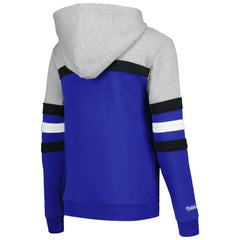 Mitchell & Ness - Orlando Magic Youth Hardwood Classics Head Coach Pullover Hoodie - Blue/Heather Gray