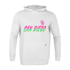 San Diego Padres Levelwear City Connect Relay Core Logo Pullover Hoodie Sale