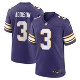 Jordan Addison Minnesota Vikings Alternate Game Jersey Purple - Nike