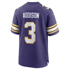 Jordan Addison Minnesota Vikings Alternate Game Jersey Purple - Nike