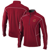Columbia - Cleveland Cavaliers Omni-Wick Shotgun Quarter-Zip Pullover Top - Wine