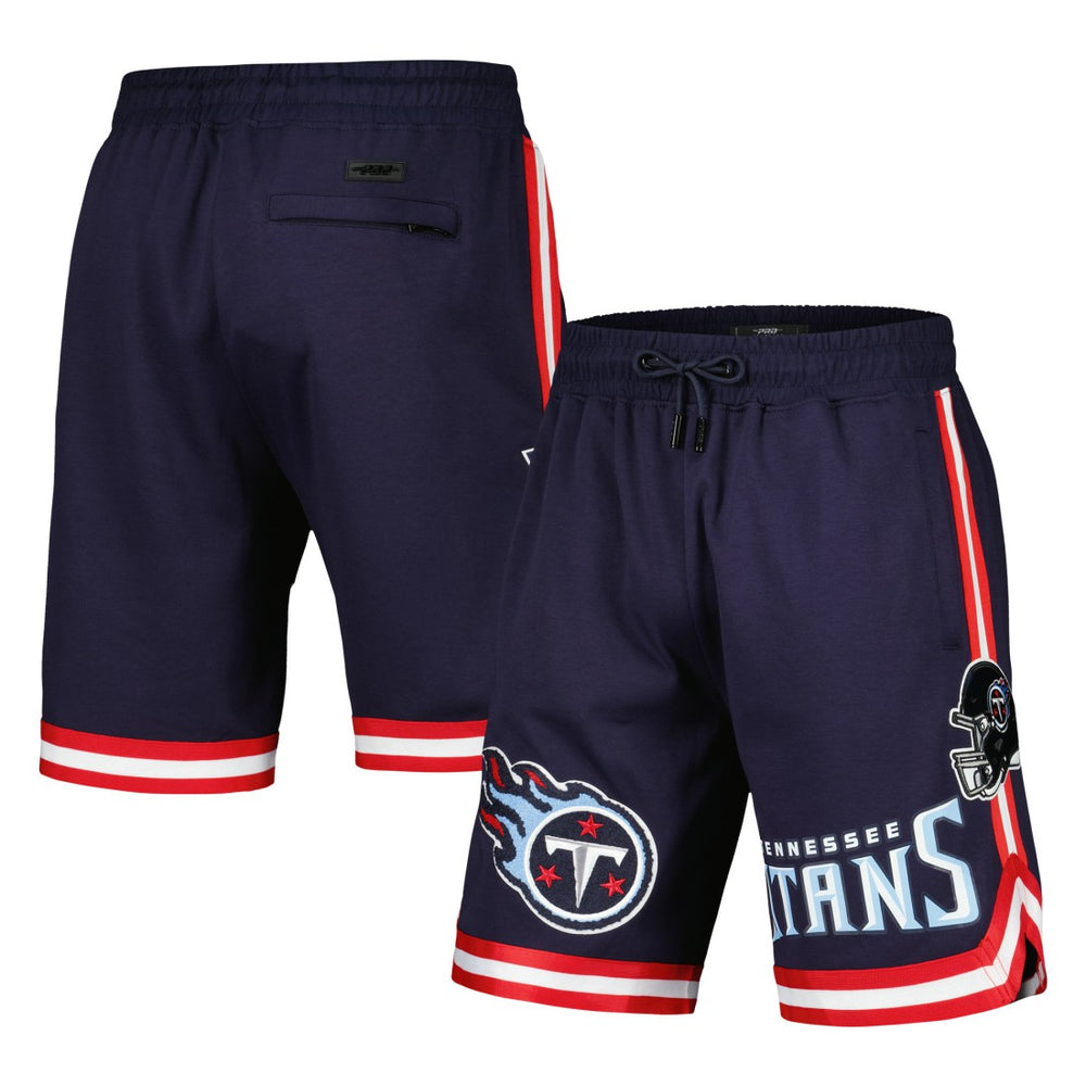 Tennessee Titans Pro Standard Classic Chenille Shorts Navy - NFL