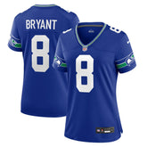 Coby Bryant Seattle Seahawks Women's Throwback Player Game Jersey Royal - Nike
