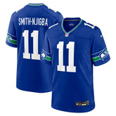 Jaxon Smith-Njigba Seattle Seahawks Throwback Player Game Jersey Royal - Nike