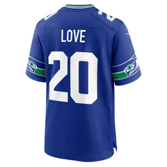 Julian Love Seattle Seahawks Alternate Game Jersey Royal - Nike