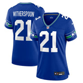 Devon Witherspoon Seattle Seahawks Women's Throwback Player Game Jersey Royal - Nike