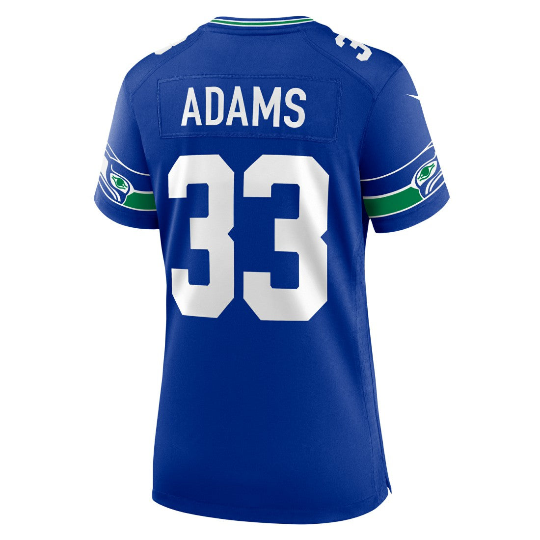 Jamal Adams Seattle Seahawks Women's Throwback Player Game Jersey - Royal | NFL Jerseys