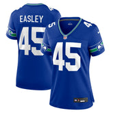 Kenny Easley Seattle Seahawks Women's Throwback Retired Player Game Jersey Royal - Nike