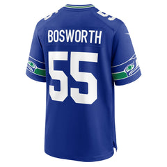 Brian Bosworth Seattle Seahawks Retired Player Alternate Game Jersey Royal - Nike