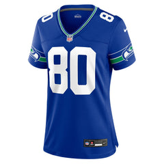 Steve Largent Seattle Seahawks Women's Throwback Retired Player Game Jersey Royal - Nike