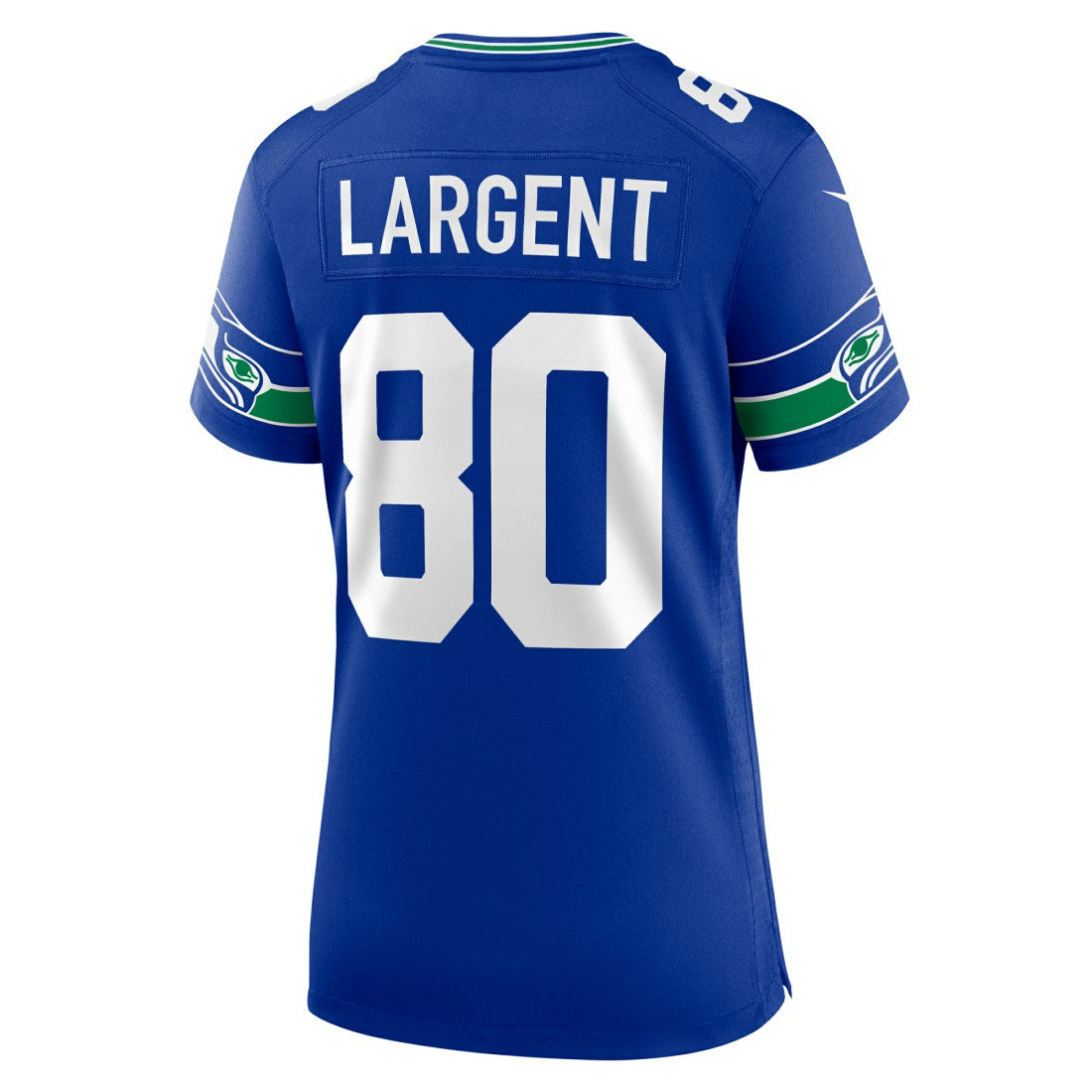 Steve Largent Seattle Seahawks Women's Throwback Retired Player Game Jersey - Royal | NFL Jerseys
