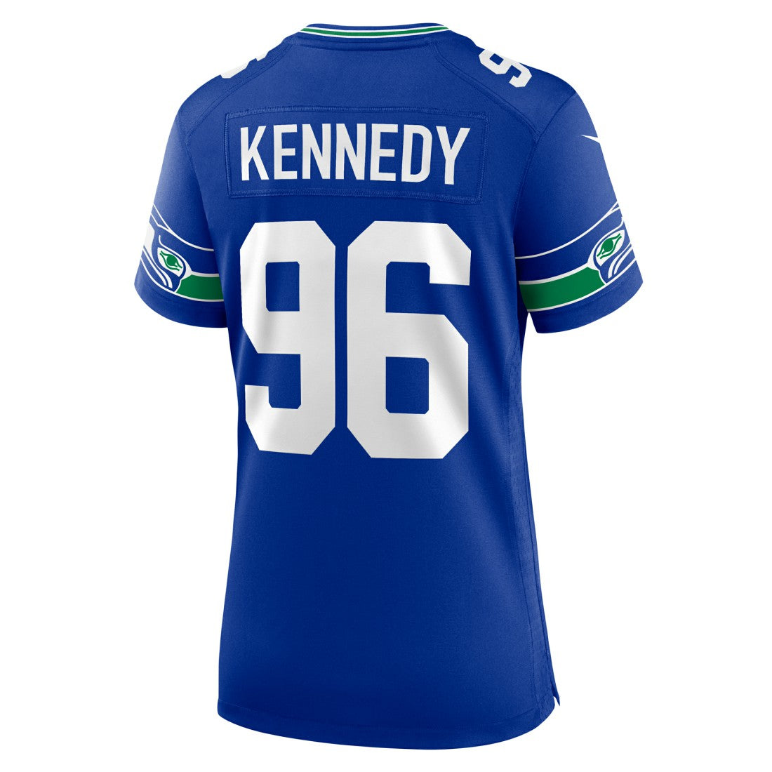 Cortez Kennedy Seattle Seahawks Women's Throwback Player Game Jersey - Royal | NFL Jerseys