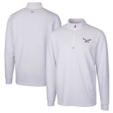 Philadelphia Eagles Cutter & Buck Traverse Stretch Quarter-Zip Pullover White - NFL