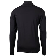 Philadelphia Eagles Cutter & Buck Virtue Eco Pique Recycled Quarter-Zip Pullover Black - NFL