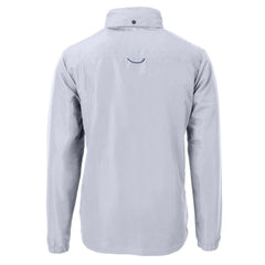 Philadelphia Eagles Cutter & Buck Charter Eco Recycled Full-Zip Jacket Silver - NFL