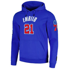 NBA - Joel Embiid Philadelphia 76ers Pro Standard Player Pullover Hoodie - Royal