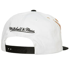 Mitchell & Ness - Philadelphia 76ers Hot Fire Snapback Hat - White