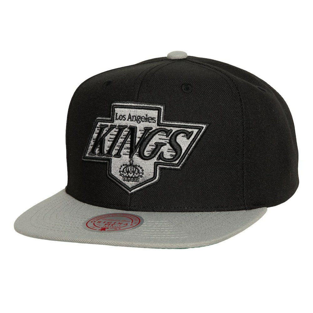 Los Angeles Kings - Mitchell & Ness Core Team Ground 2.0 Snapback Hat Black