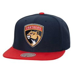 Florida Panthers - Mitchell & Ness Core Team Ground 2.0 Snapback Hat Navy