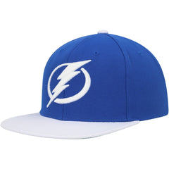 Tampa Bay Lightning - Mitchell & Ness Core Team Ground 2.0 Snapback Hat Blue