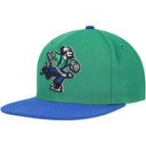 Vancouver Canucks - Mitchell & Ness Core Team Ground 2.0 Snapback Hat Green