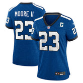Kenny Moore II Indianapolis Colts Women's Indiana Nights Alternate Game Jersey Royal - Nike