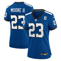 Kenny Moore II Indianapolis Colts Women's Indiana Nights Alternate Game Jersey Royal - Nike