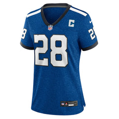 Marshall Faulk Indianapolis Colts Women's Indiana Nights Alternate Game Jersey Royal - Nike