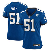 Kwity Paye Indianapolis Colts Women's Indiana Nights Alternate Game Jersey Royal - Nike