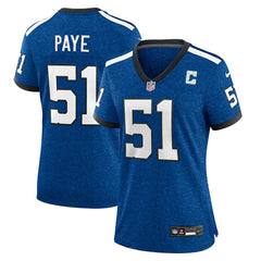 Kwity Paye Indianapolis Colts Women's Indiana Nights Alternate Game Jersey Royal - Nike