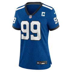 DeForest Buckner Indianapolis Colts Women's Indiana Nights Alternate Game Jersey Royal - Nike