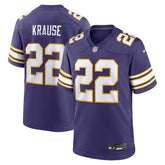 Paul Krause Minnesota Vikings Retired Player Alternate Game Jersey Purple - Nike