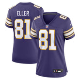 Carl Eller Minnesota Vikings Women's Classic Retired Player Jersey Purple - Nike