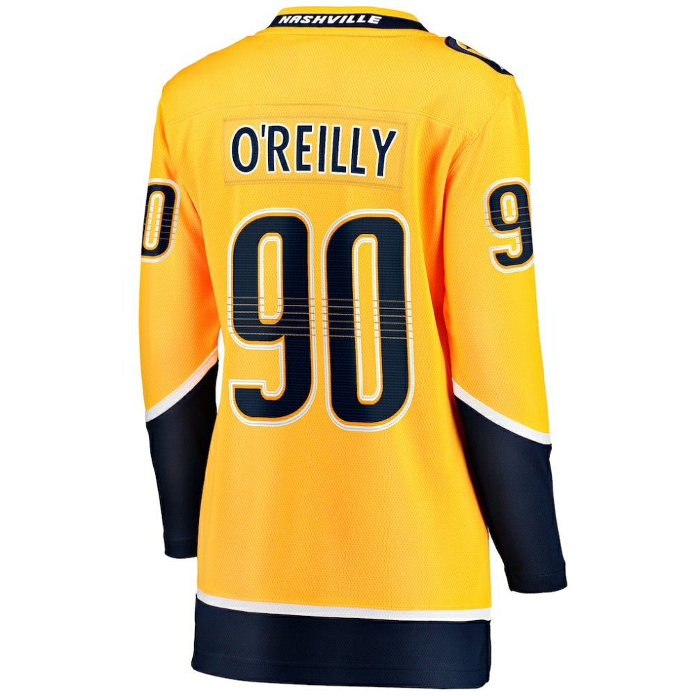 Ryan O'Reilly Nashville Predators Fanatics Women's Breakaway Jersey - Gold | NHL Jerseys