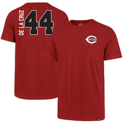 Elly De La Cruz Cincinnati Reds '47 Name & Number T-Shirt Clearance