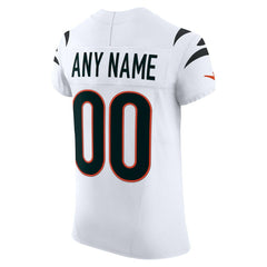 Cincinnati Bengals Vapor F.U.S.E. Elite Custom Jersey White - Nike