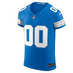 Detroit Lions Team Vapor F.U.S.E. Elite Custom Jersey Blue - Nike