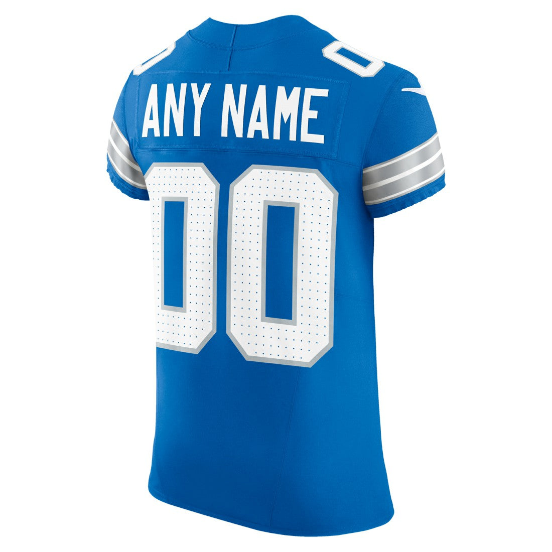 Detroit Lions Team Vapor F.U.S.E. Elite Custom Jersey - Blue | NFL Jerseys