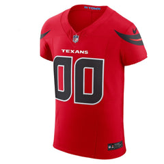 Houston Texans Alternate Vapor F.U.S.E. Elite Custom Jersey Red - Nike