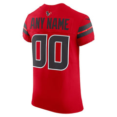Houston Texans Alternate Vapor F.U.S.E. Elite Custom Jersey Red - Nike
