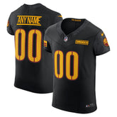 Washington Commanders Alternate Vapor F.U.S.E. Elite Custom Jersey Black - Nike